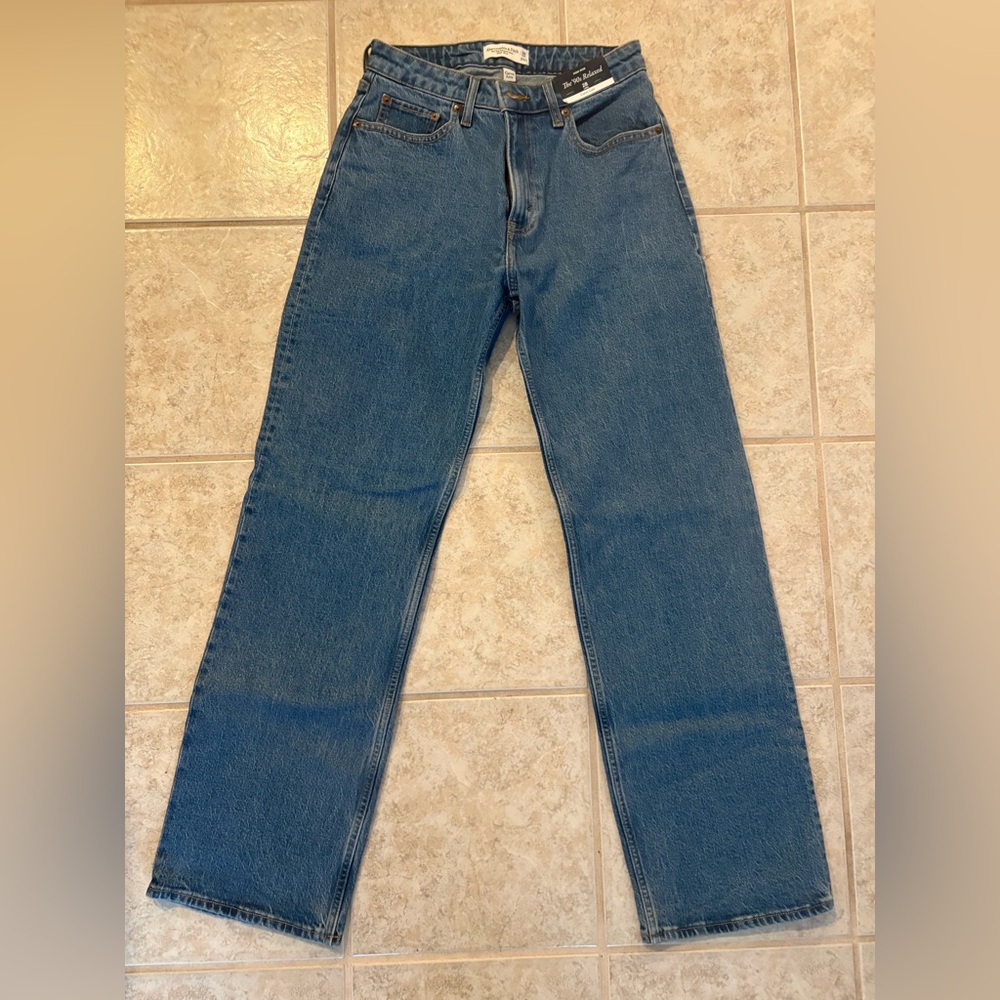 Abercrombie & Fitch 90s Relaxed Jeans Long